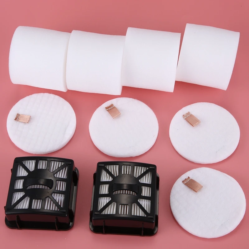 

Replacement Filters Side Brushes Kit for RV101 R101AE Robot Vacuum Cleaner,Filters+ Sponges