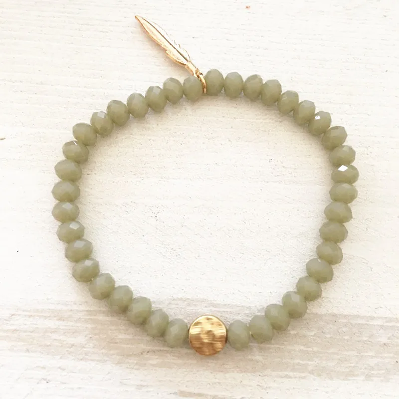 Винтажные браслеты из бисера и кристаллов ручной работы изысканный популярный