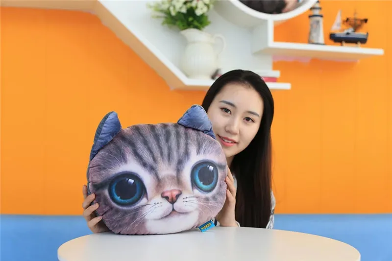 3D моделирование Шарпей мопс, собака, кошка, плюшевая игрушка, мягкая подушка Сибирского хаски, кондиционер, одеяло, подарок для девочек