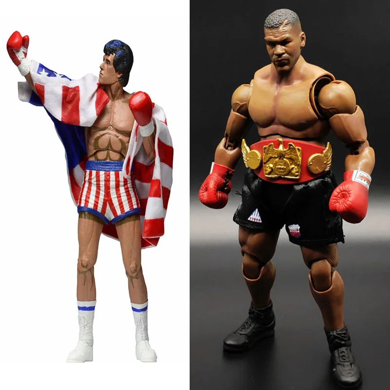 Классический Сильвестр NECA Рокки и Тайсон 18 см аниме версия 7 дюймов носимые