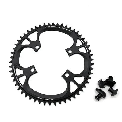 58T Fouriers MTB Bicyclee одна цепь BCD110 46T 54T 58T Узкие Широкие зубы подходят Ultegra R8000 11 скорость 11 s шоссейная велосипедная цепь - Цвет: 58T