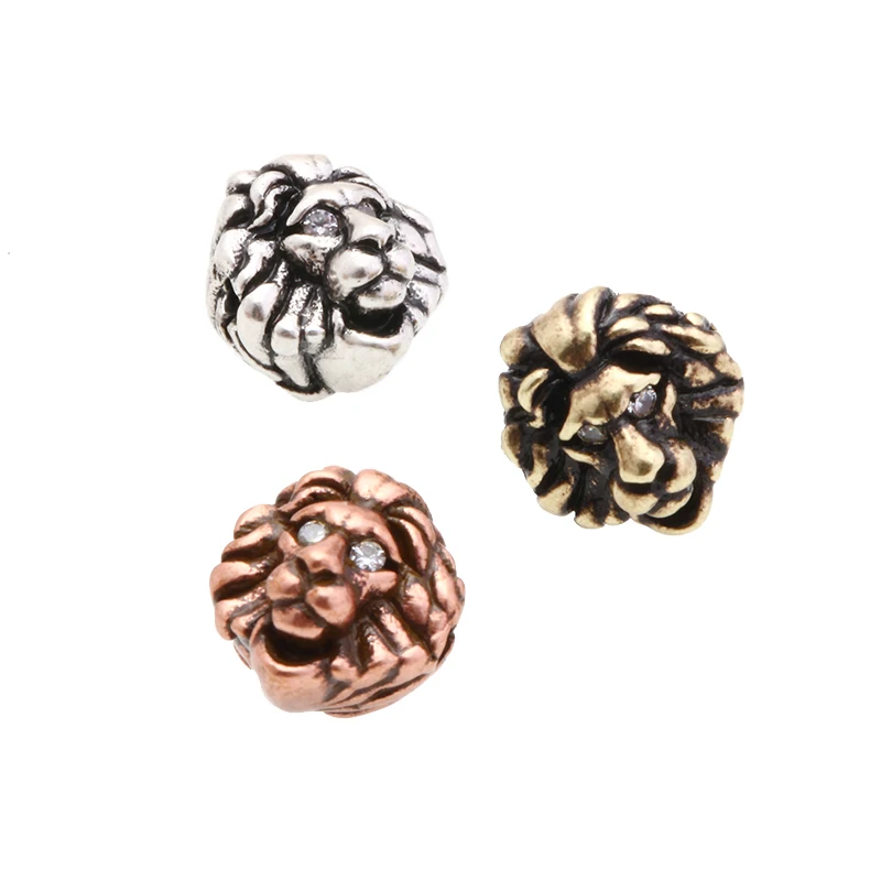 Волшебная рыба 1 шт. Лев diy бисер медь Инкрустированный белый Циркон оптовая