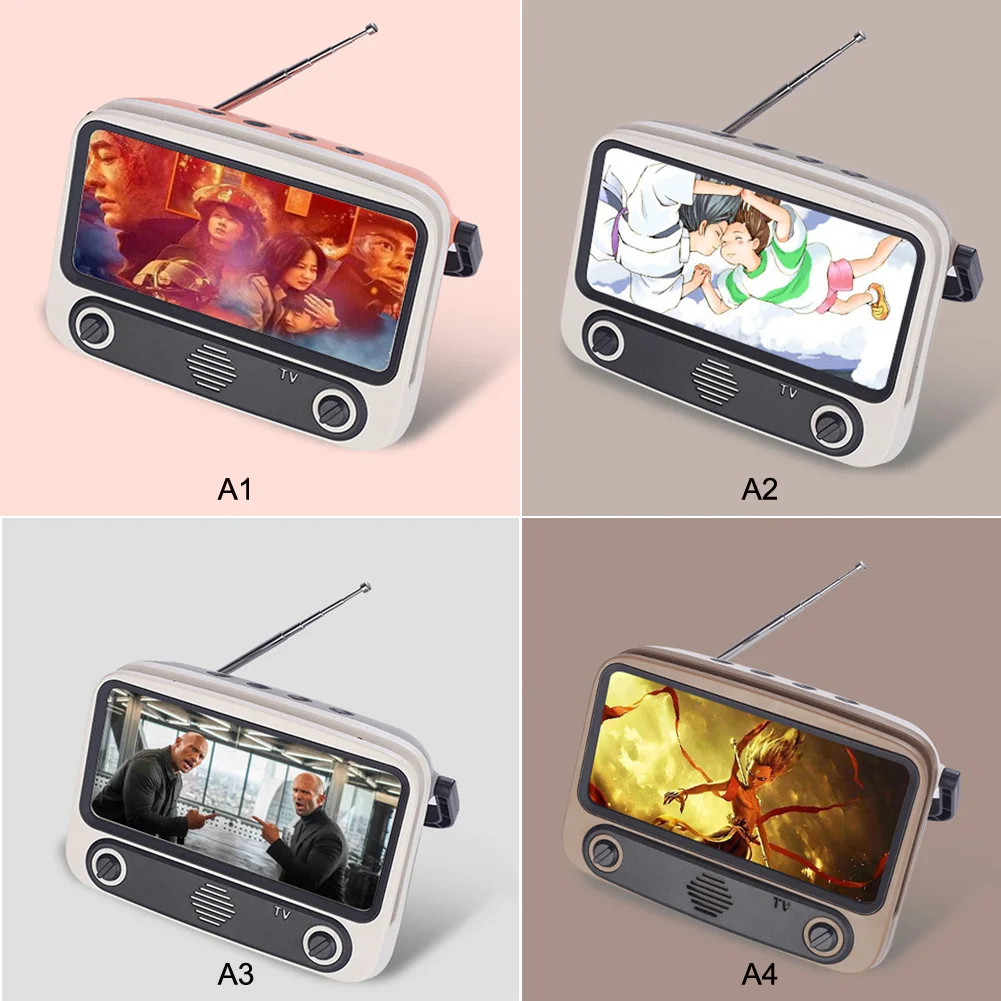 Мини Bluetooth-Колонка в стиле ретро портативная беспроводная звуковая коробка