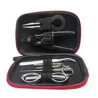 mini vape diy tool bag tweezers pliers wire heaters kit coil jig winding for packing electronic cigarette accessories