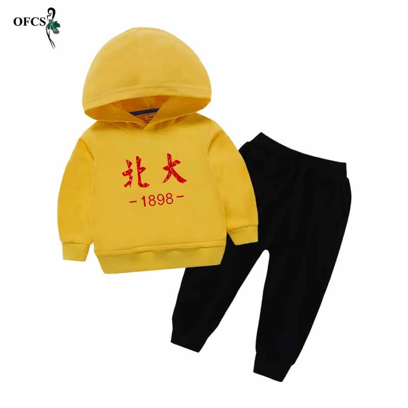 

Спортивный костюм для девочек-подростков, толстовка с капюшоном и штаны, комплект из 2 предметов, на весну, одежда для девочек-подростков 2-12 ...