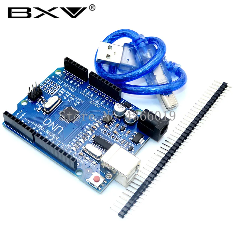 10 компл. UNO R3 Mega328P ATMEGA16U2 макетная плата с USB кабелем (с логотипом) для Diy стартовый