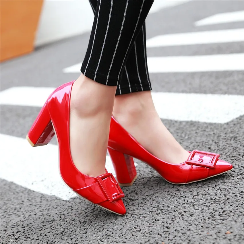 

Sexy Stiletto Women Pumps Super High Heel Shoes Party Wedding Women Concise Office High Heels Small Big Size 33 - 43