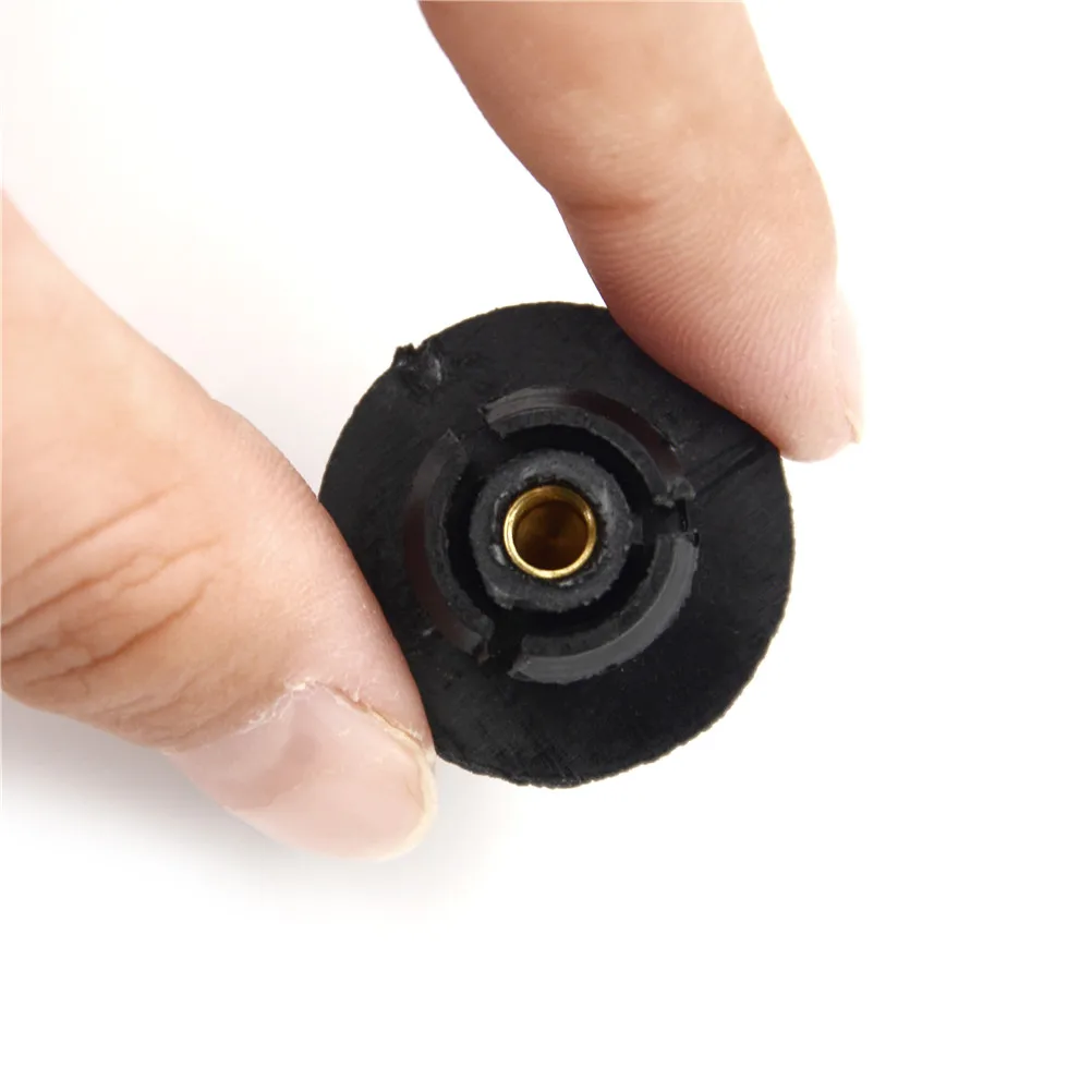 

2pcs Black chainsaw Knob/air filter nut With Rubber Washer Fit For 4500 5200 5800 Chainsaw