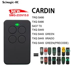 CARDIN гаражный пульт дистанционного управления 433 МГц, Открыватель ворот с непрерывно изменяющимся кодом TRQ S449  TXQ S449  TRQ S486  TXQ S486  S437 TX  XRADO