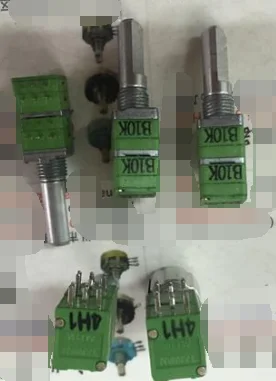 1 шт./лот Тайвань RD904 9011 Тип B10K четырехкратный потенциометр длина вала 20 мм