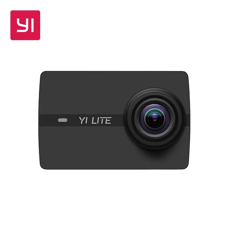 YI Lite экшн камера Sports 16MP настоящий 4K со встроенным WI FI 2 дюймов ЖК дисплей Экран 150