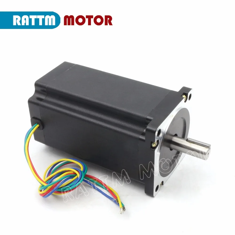 

Quality NEMA34 stepper motor 1600Oz-in 12N.m Single shaft CNC stepping motor/5A for Large CNC Rouer Milling Engraving Machine