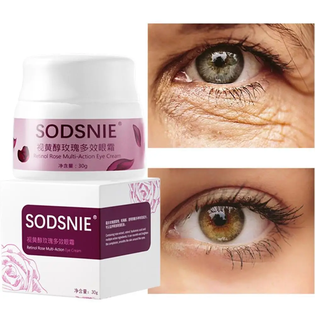 

30 г ретинолом Multi-эффектом укрепляющий увлажняющий крем для век увлажняет! Убирает темные круги под глазами, уменьшает линии удалить крем дл...