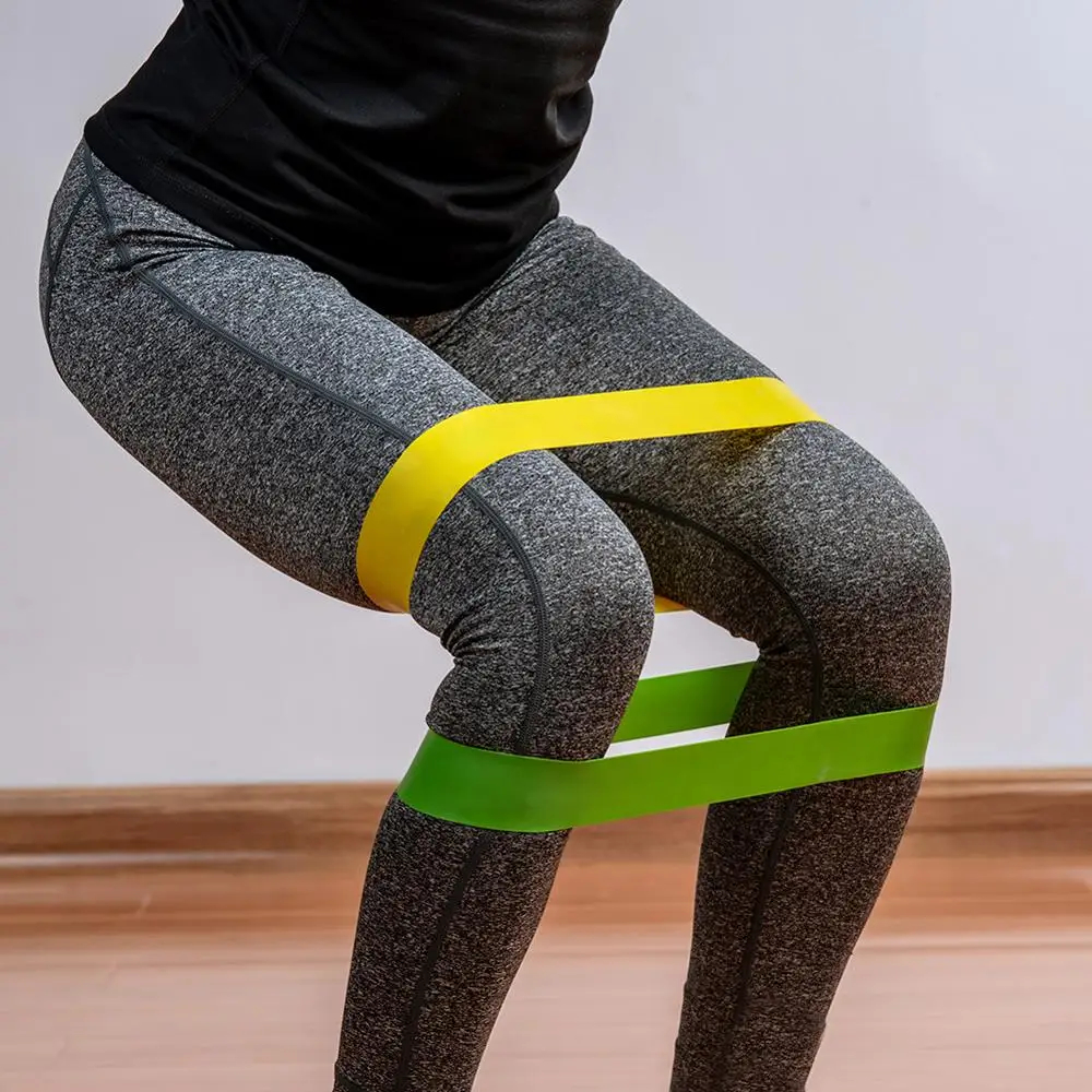 Резиновая лента для йоги пилатеса спортивных тренировок эластичные ленты