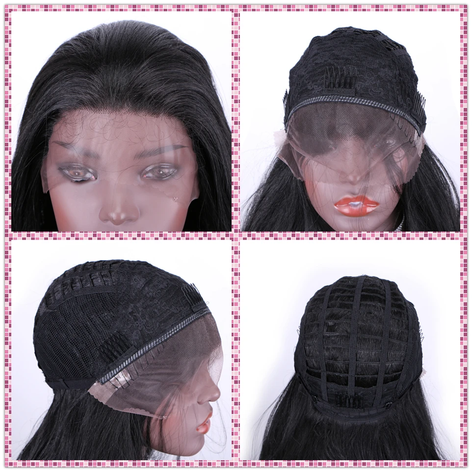 WonderLady синтетические парики свободная часть Ombre коричневый смешанный цвет 22 дюйма