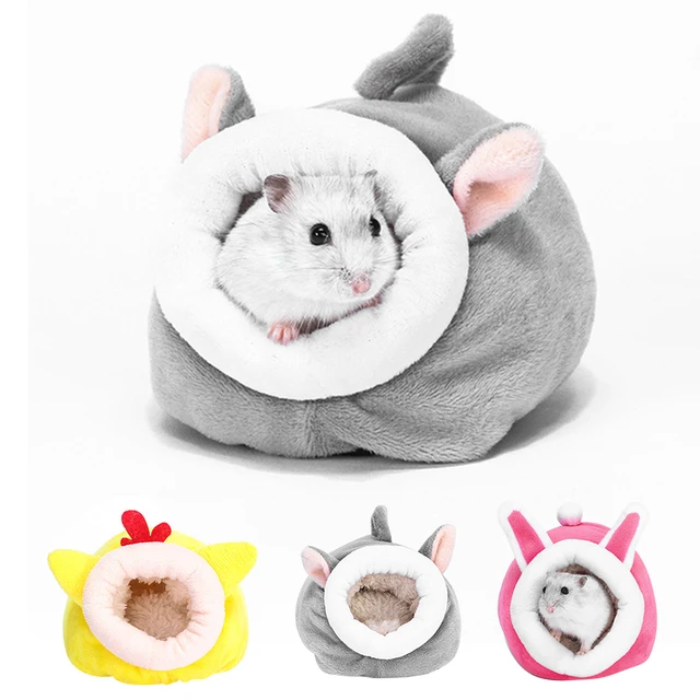 Hamster House Guinea Pig Accessories Hamster Cotton House Small Animal Nest Winter Warm For Rodent/Guinea