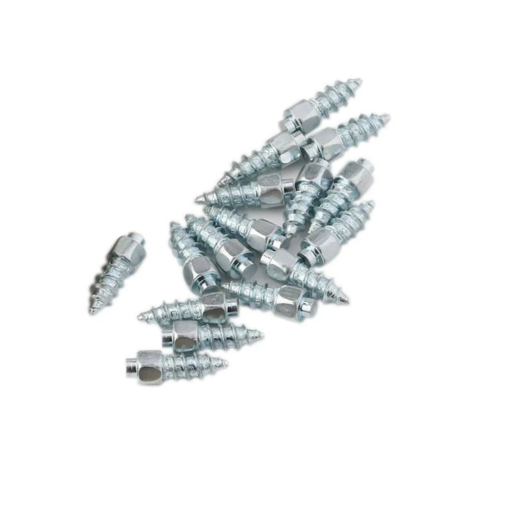 Универсальные Металлические наконечники для колес 100 шт. Нескользящие шин