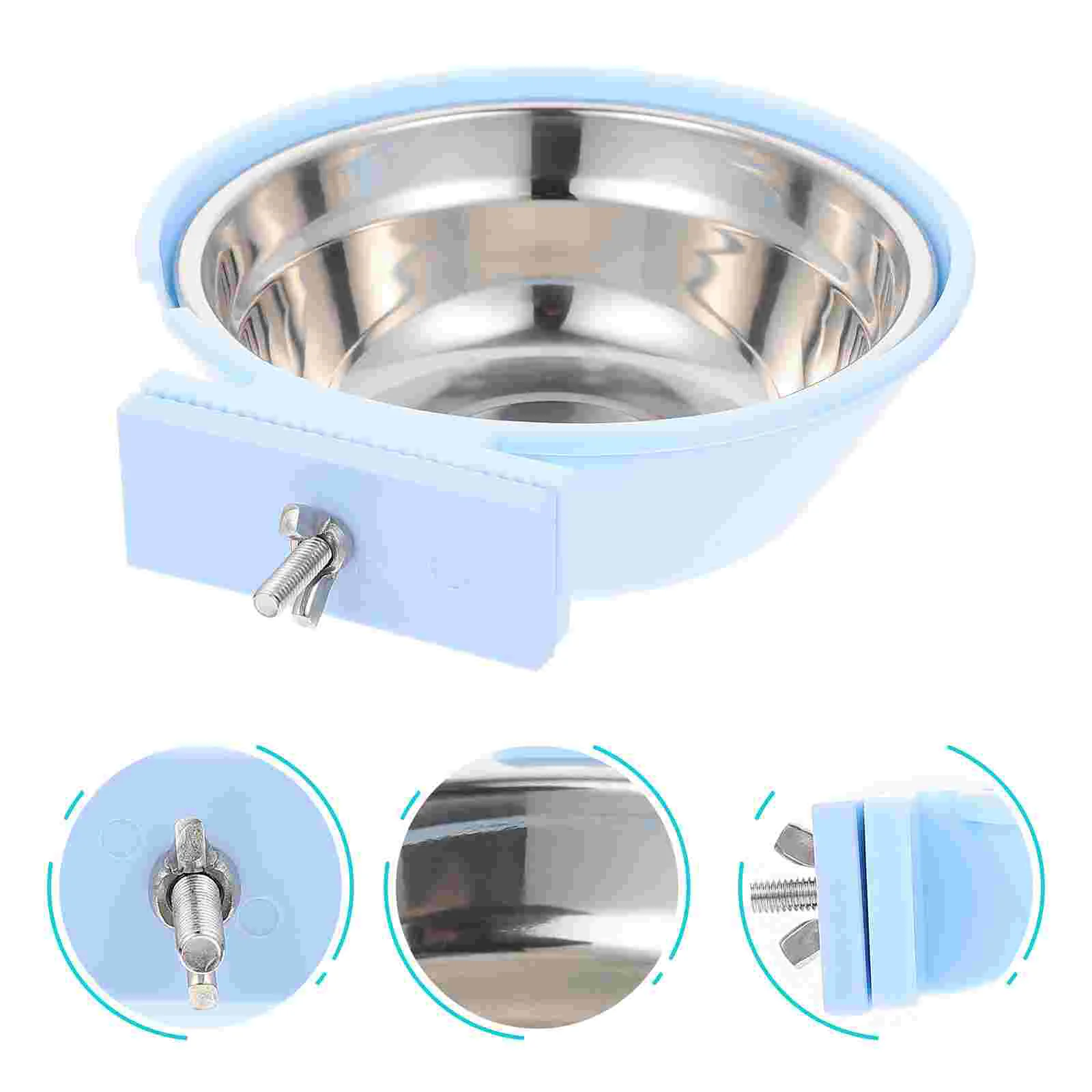 

1pc Hanging Pet Food Basin Pet Food Container Pet Food Dish Pet Supply