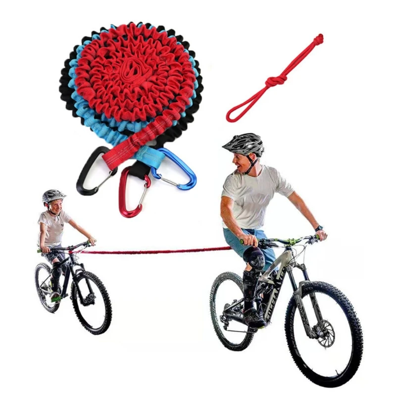 

1PC Tow Rope Outdoor Sport Gear with Adjustable Length Extend 3m/118in Portable Easy Climbing Equipment for Kids’ Bike