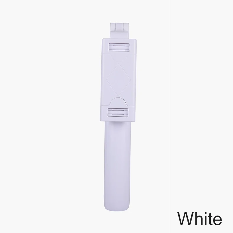 Essidi 3 in 1 Bluetooth Selfie Sticks For iphone xiaomi huawei Mini Extendable Wireless Tripod For GoPro Cameras Phone Monopod - Цвет: Белый