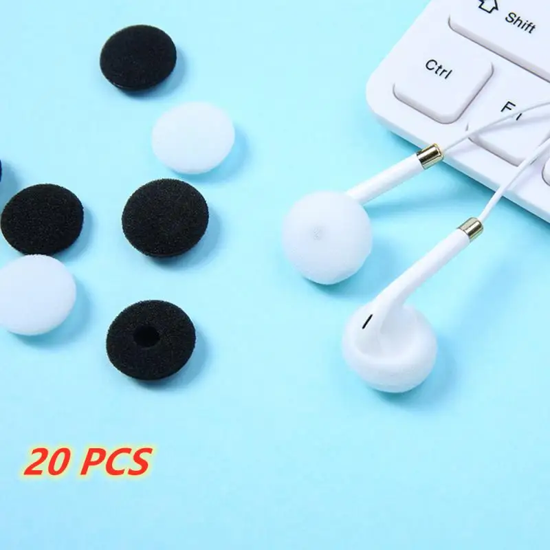 

10 Pairs 5mm Foam Eartips Earbud Ear Earphone Headset Tips Cushion Replacement Ear Pads Sponge Covers For MP3 MP4 Dropshipping