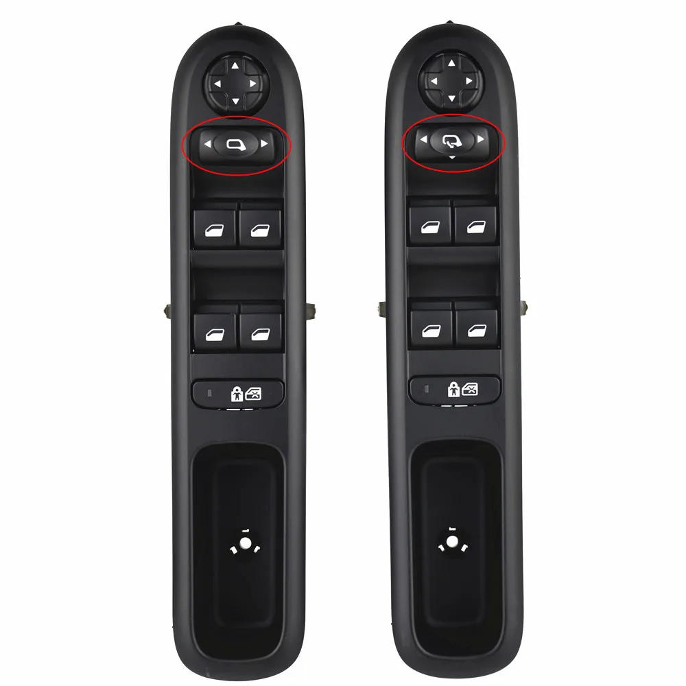 

Power Window Main Switch 6490X6 6490X6 96650621ZD 96650620ZD For Peugeot 3008 2009-2015 5008 2009 - 2016 car styling