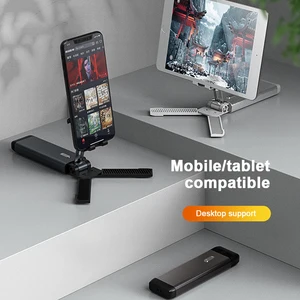 floveme universal metal desktop phone holder foldable portable tablet stand for iphone 12 11 pro max xiaomi ipad bracket holder free global shipping