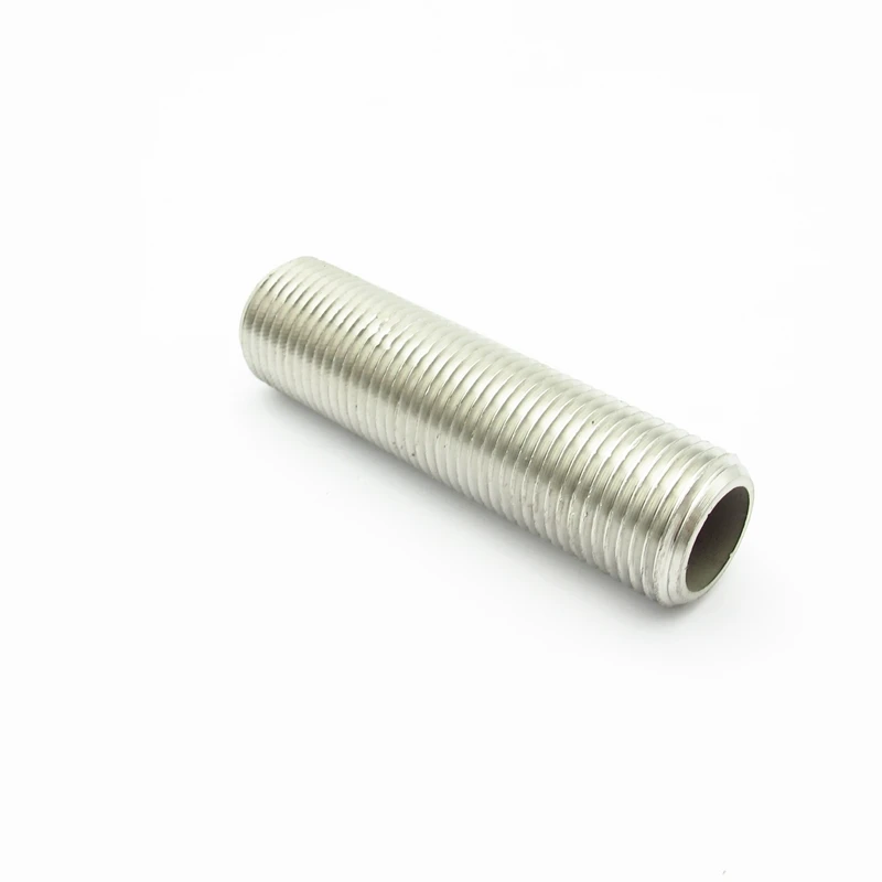 1/4 &quot3/8" 1/2 &quot3/4" 1 &quotBSP наружная резьба 304 нержавеющая сталь полная ниппель