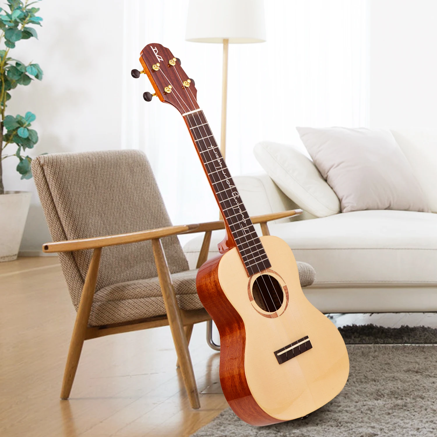 

Hanknn MG500 26 Topboard Uke - 3