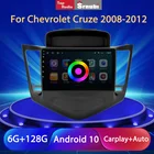 Автомагнитола Srnubi Android 10 для Chevrolet Cruze J300 2008-2014, мультимедийный видеоплеер, навигация GPS, 2 Din, DVD, стерео, головное устройство