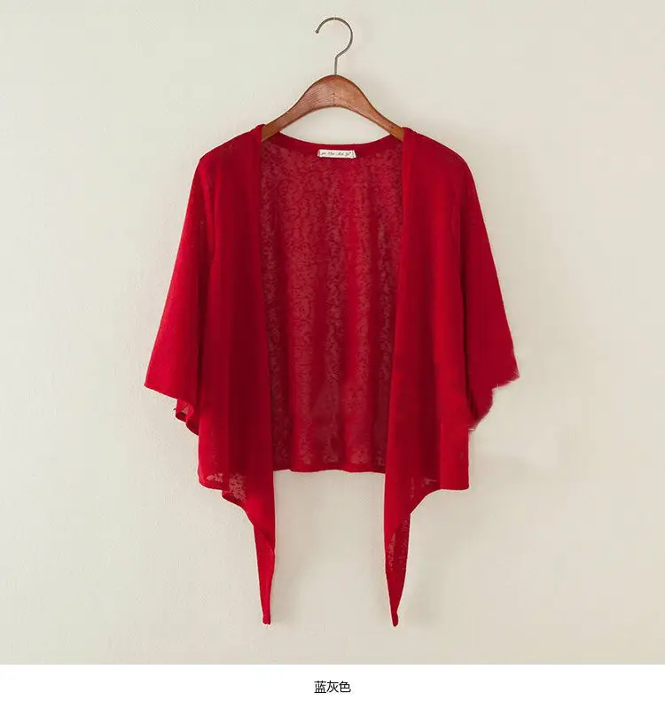 

Summer new oversized cardigan top solid shawl jacket thin women clothing jacket female clothes P3 322