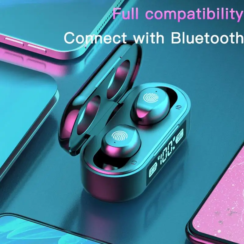 

F9-6 TWS Bluetooth Earphones Wireless In Ear Earbuds Control Sports Headsets Wireless Earphone For Iphone Xiaomi