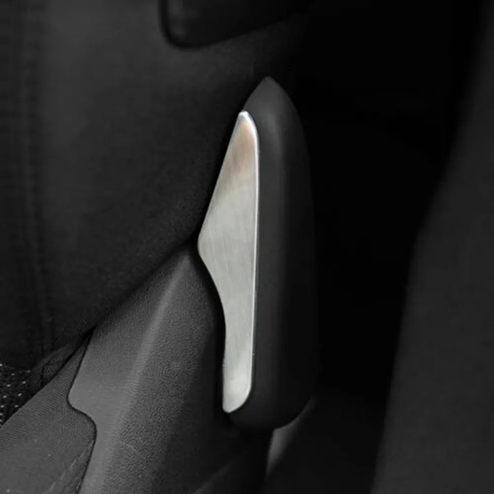 3 шт./компл. стикер из нержавеющей стали с регулировкой автомобильного сиденья