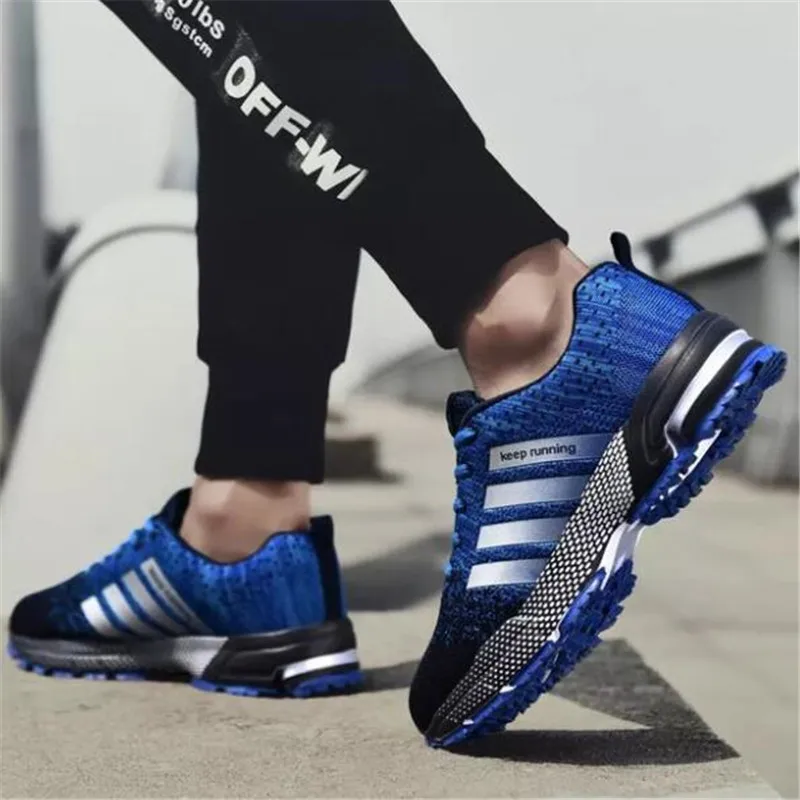 

New men's shoes couple shoes fly woven sneakers shoes fashion breathable casual men's shoes tenis masculino adulto men shoes