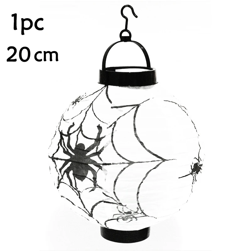 

Haunted House Decorations Props Paper Lanterns Horror Ghost Party Pumpkin Spider Bat Happy Halloween Party Decor For Home 2021