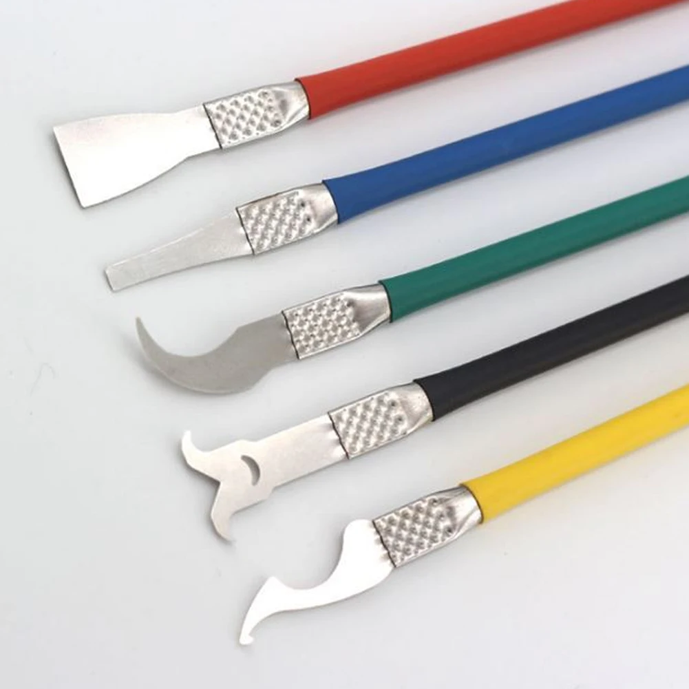 5 Pcs Chip Repair Knife Thin Blade Tool CPU Metal Pry Remover Motherboard Hand Tools Set for Phone Computer | Инструменты