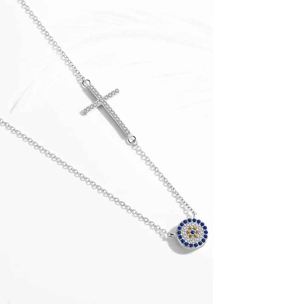 Женское Ожерелье TONGZHE ювелирные изделия из стерлингового серебра 925 пробы