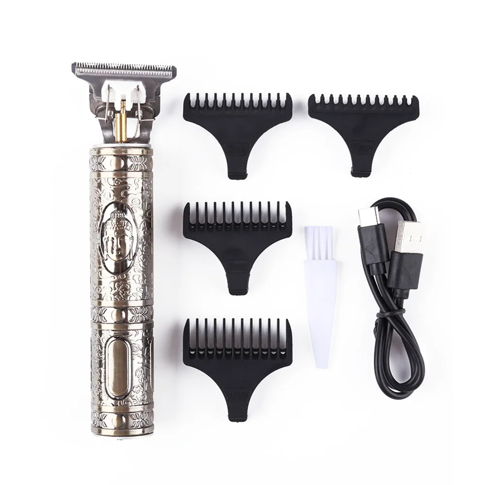 

USB Electric Hair Clipper Cutting Machine Rechargeable Hair Cutter Man Shaver Beard Trimmer for Professional Barber Tools