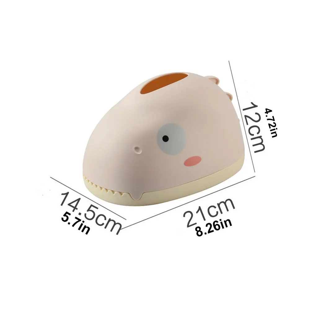

Creative Cute Dinosaur Tissue Box Simple Desktop Storage Non-slip Reinforced Desktop Tissue Storage Box
