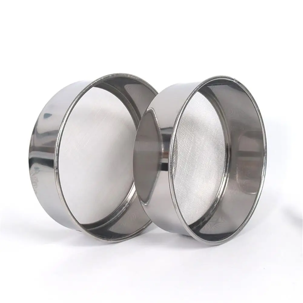 Сито для муки с тонким экраном из нержавеющей стали сито бытовые принадлежности