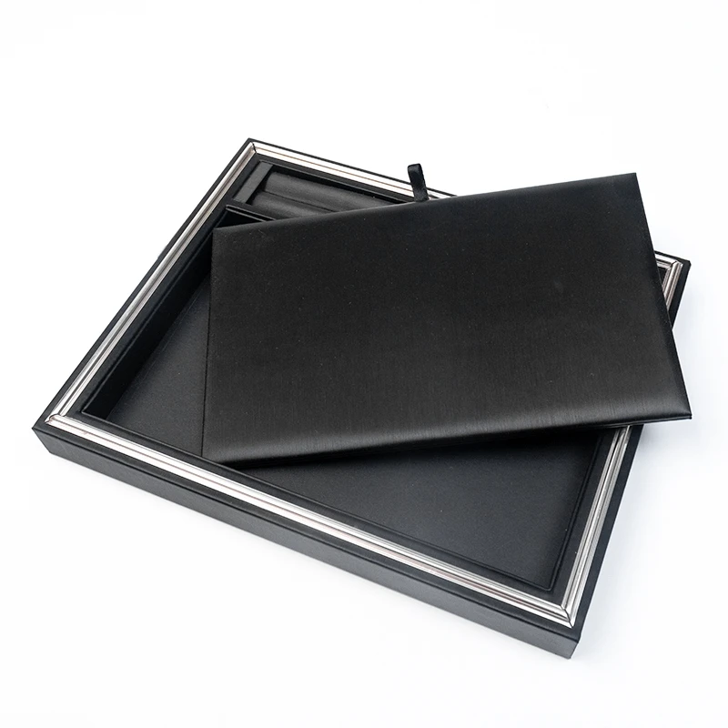 Black Pu Leather Flexible Jewelry Display Trays For Women Earring Bracelet Pendent Wedding Ring Show Plate Jewellery Organizer