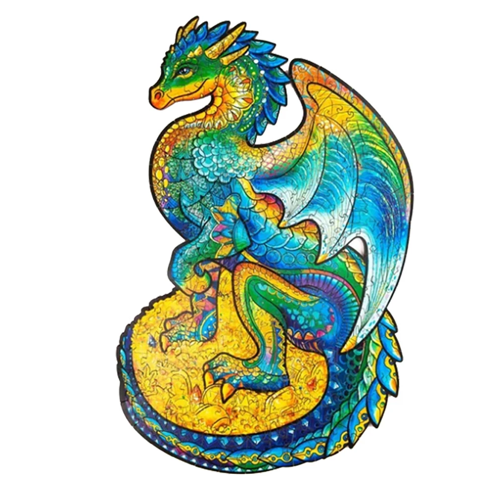 

Unique Wooden Animal Jigsaw Puzzles Mysterious Owl Puzzle Gift For Adults Kids Educational Puzzle Fabulous Interactive Games Toy