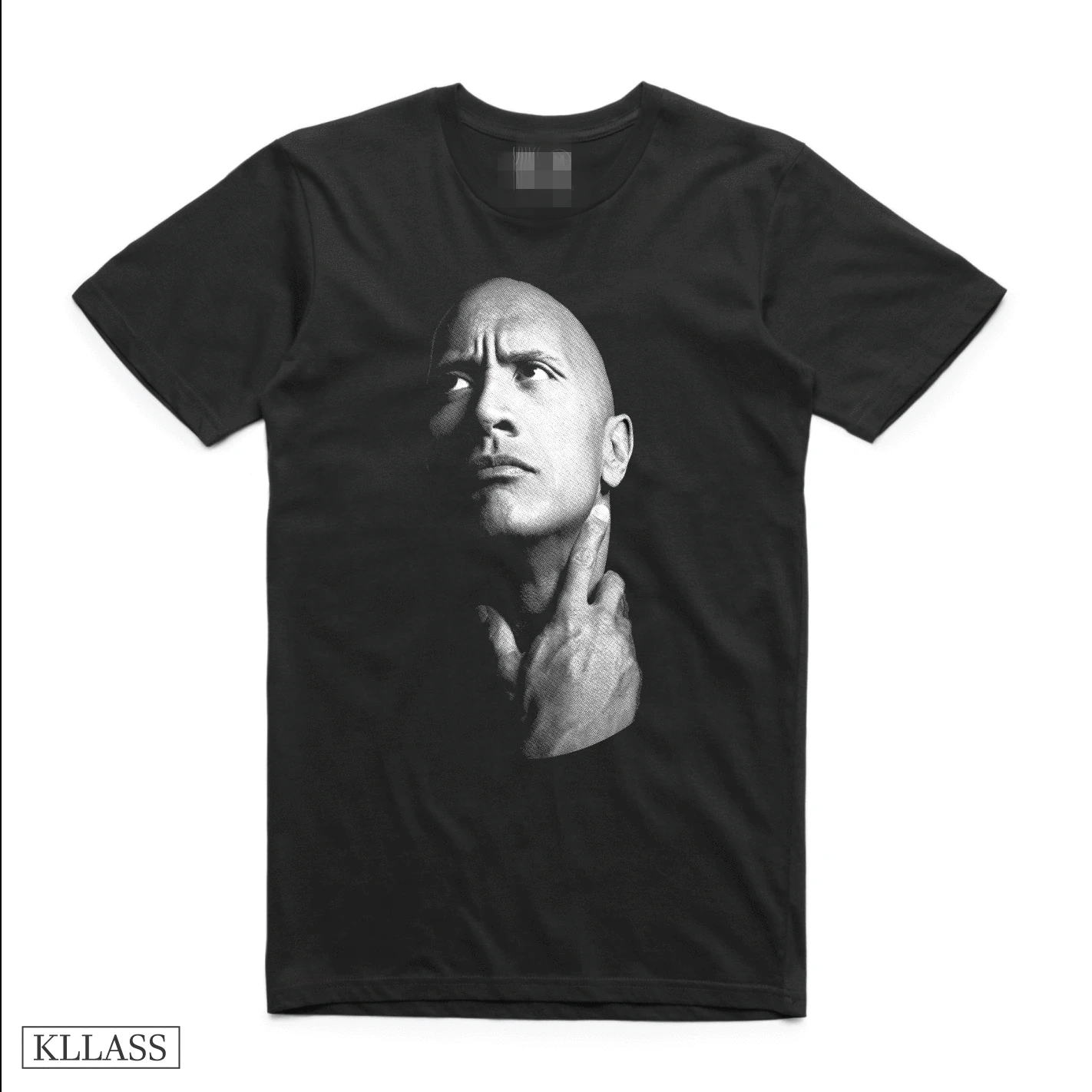 KLLAaSS Дуэйн Джонсон рок WWF борцовка футболка мужская спорт фитнес необработанная