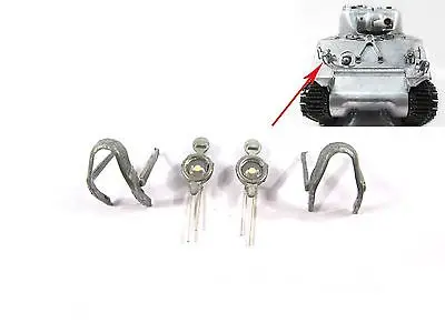 

Mato 1/16 Sherman RC Tank Metal Headlights With Guards MT167 TH00874-SMT4