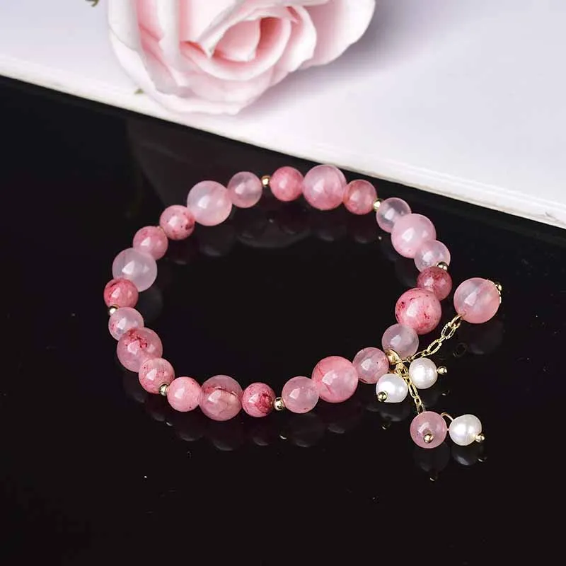 Браслеты из 100% натуральных хрустальных бусин планшетоны браслет эластичный шнур