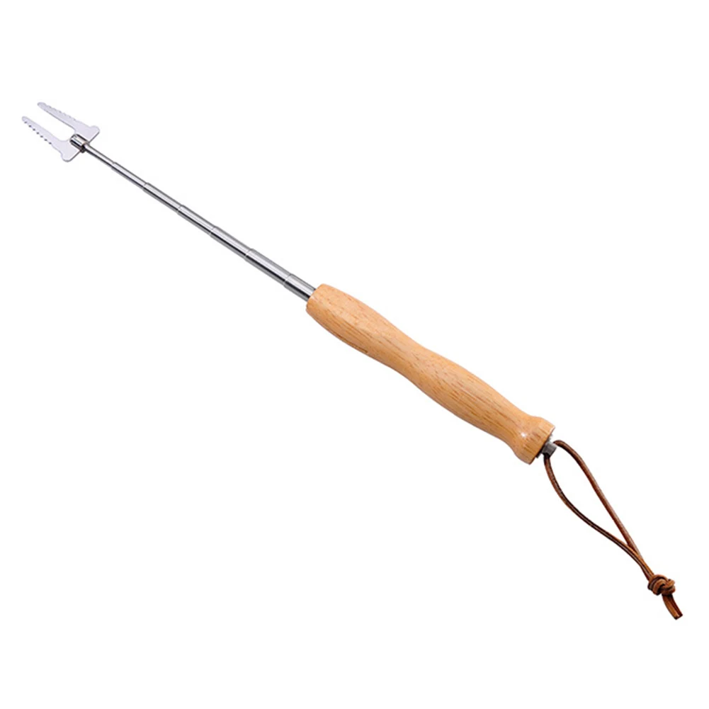 Вилка для барбекю Кухня поставки инструменты хот-догов Регулируемый обжига