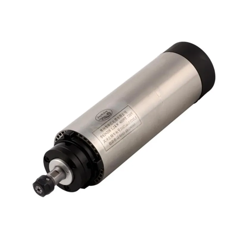 

CNC Air Cooled Spindle Motor 1.5kw diameter 80mm ER16 Current 8A CNC Router Tools For Milling machine