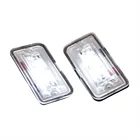 2 шт. для Mercedes Benz C-Class W203 CLK W209 A209 C209 SL R230 без ошибок фонарь номерного знака