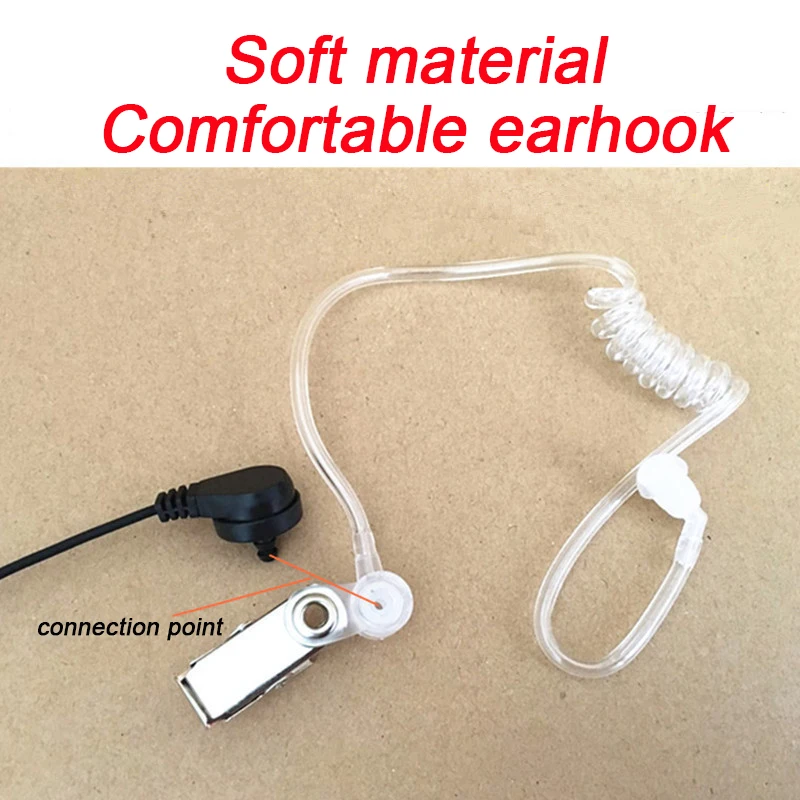 Головка M 2 pin акустическая Воздушная трубка микрофон наушники вкладыши гарнитура