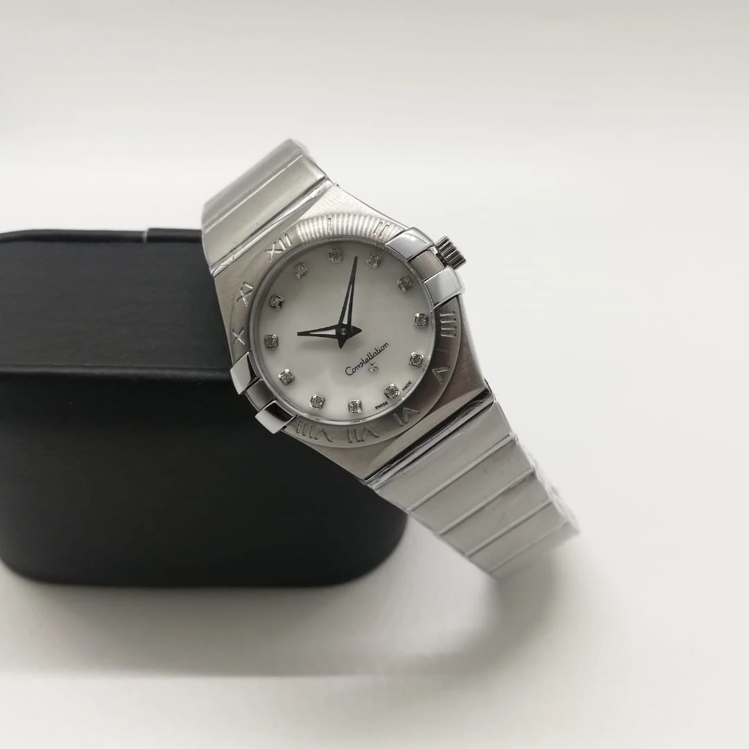 

Women Watch Quartz Movement Stainless Steel Sapphire Glass Shell Dial Lady Watches Female Wristwatches